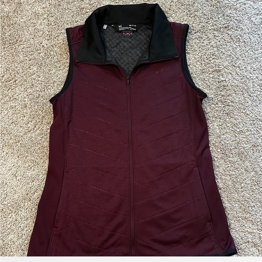 Under Armour Burgundy ColdGear Vest